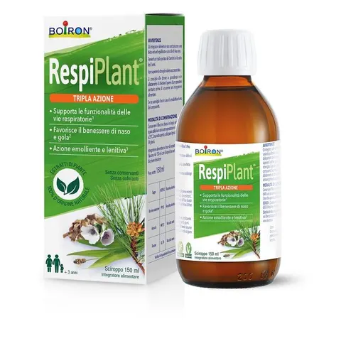 boiron Respiplant sciroppo 150 ml – immagine 1
