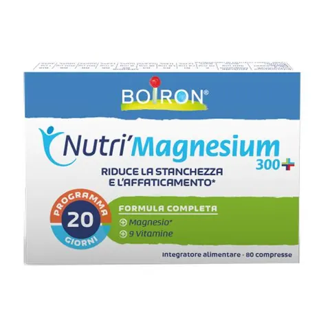 BOIRON Srl NUTRI MAGNESIUM 300+ 80Cpr – immagine 1