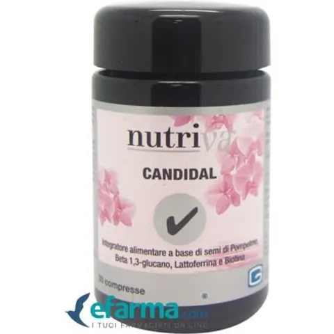 Nutriva Candidal Integratore Candida 30 Compresse – immagine 1