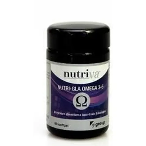 Nutriva Nutri-gla Integratore Omega 3-6 60 Capsule – immagine 1