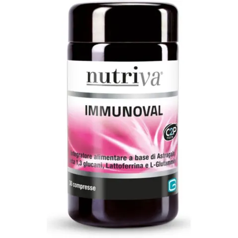 Cabassi(Nutriva) Nutriva Immunoval Integratore Difese Immunitarie 30 Compresse – immagine 1
