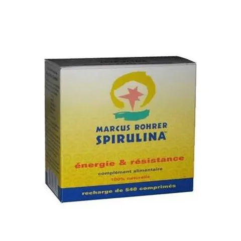 Spirulina Marcus Rohrer, 540 Compresse – immagine 1