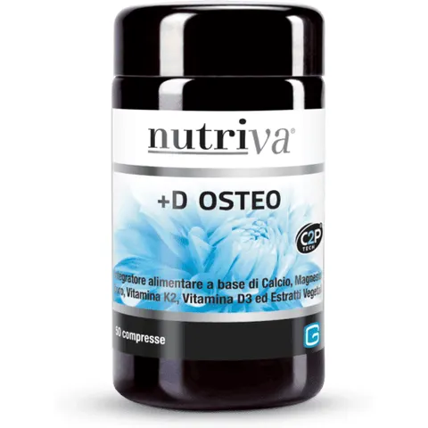 Nutriva +D Osteo Supporto Osseo - 50 Compresse – immagine 1
