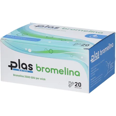 PLAS PHARMA SRL Plas Bromelina, 20 Stick – immagine 1
