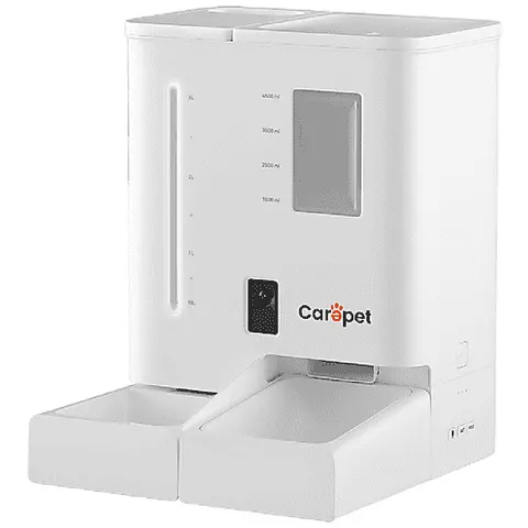 CAREPET Distributore Cibo&acqua-bianco – immagine 1