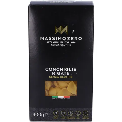 massimo zero Conchiglie Rigate 400g – immagine 1