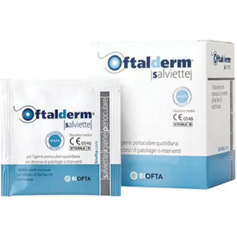 BIONATIVA SpA OFTALDERM Salviette 16pz – immagine 1
