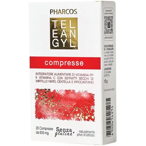 BIONATIVA SpA PHARCOS TELEANGYL 20 COMPRESSE – immagine 1