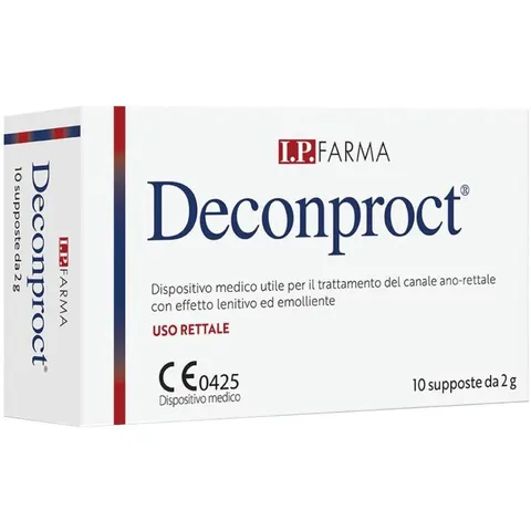 BIONATIVA SpA Deconproct Trattamento Lenitivo 10 Supposte – immagine 1