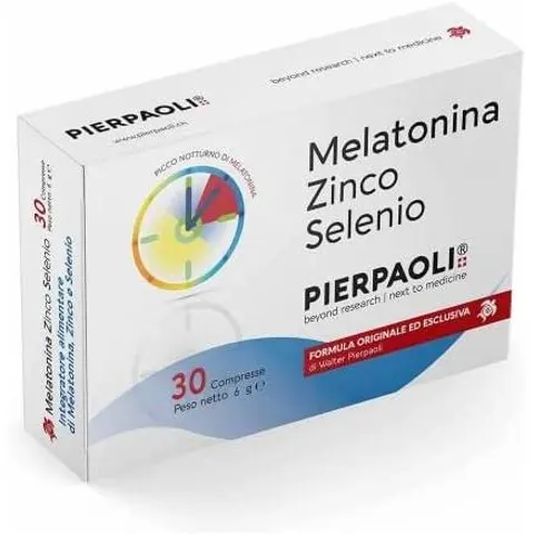 Melatonina Zn-S Pierpaoli30 Compresse – immagine 1