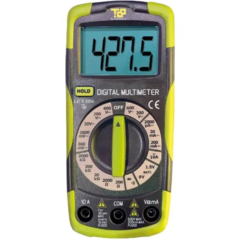 Multimetro digitale professionale tensione AC/DC 600V Corrente DC 10A – immagine 1