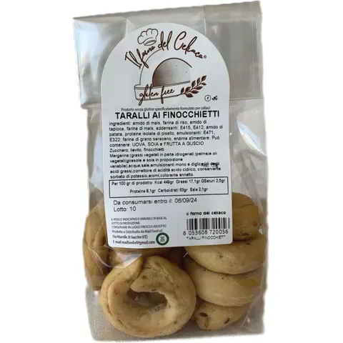 Mad FDC Taralli Finocchietto 160g – immagine 1