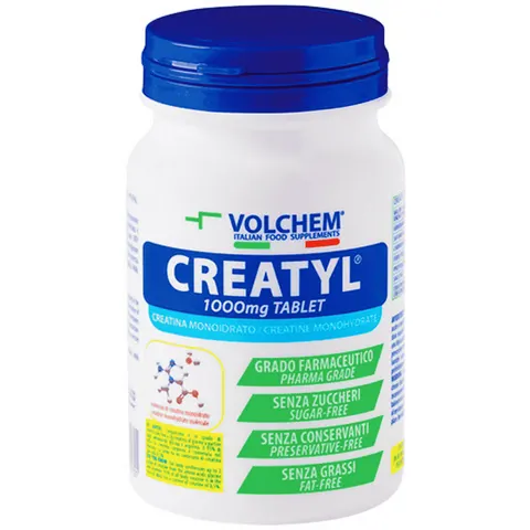Volchem Creatyl 1000 mg 120 Cpr Creatina – immagine 1