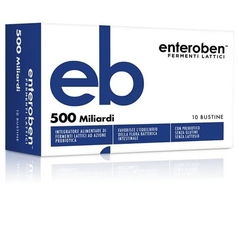 bioartis srl Enteroben 500mld 10 stick pack – immagine 1