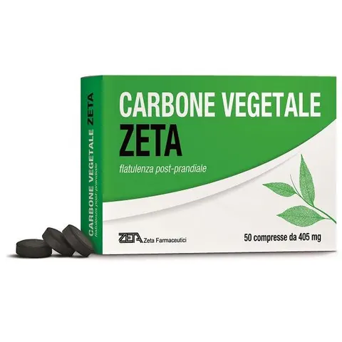 Carbone Vegetale 50 Compresse – immagine 1