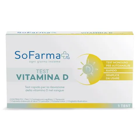 Sofarmapiù Test Autodiagnostico Vitamina D 1 Test – immagine 1