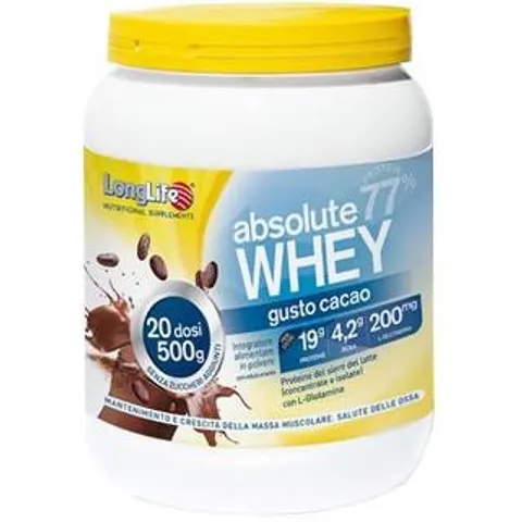 long life Longlife absolute whey cacao – immagine 1