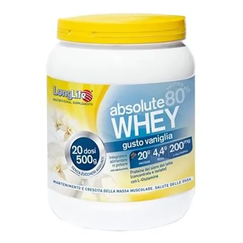 long life Longlife absolute whey vanigl. – immagine 1