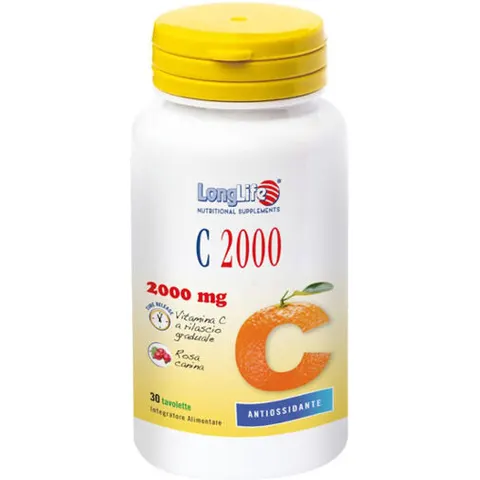 Vitamina C 2000 30 Tavolette Longlife – immagine 1