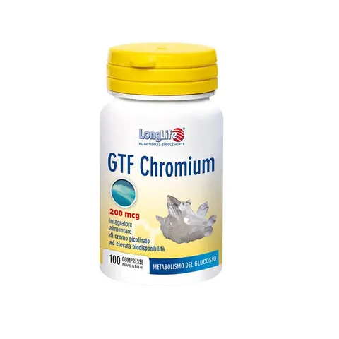 long life Longlife Gtf Chromium 100 Compresse – immagine 1