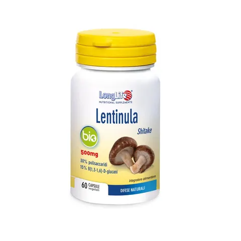 long life Longlife lentinula bio 60 capsule – immagine 1