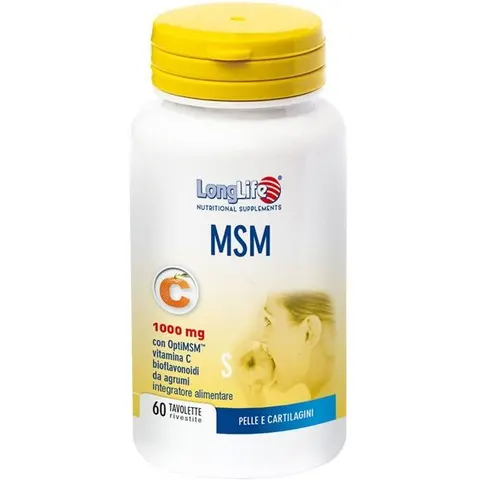 LONGLIFE Srl Longlife, MSM, 60 Tavolette – immagine 1