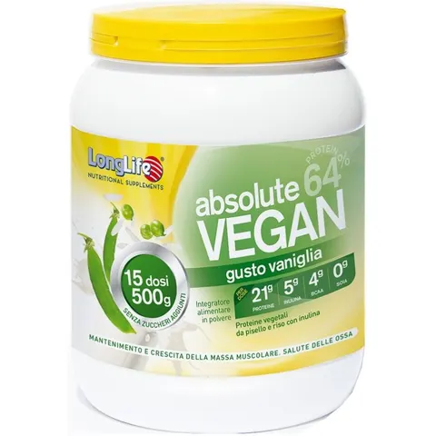 long life Longlife absolute vegan 500 g – immagine 1