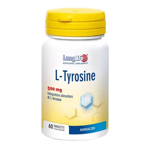 Longlife L-Tyrosine 60 Tavolette – immagine 1