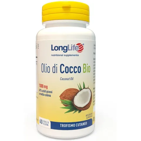 long life Longlife olio cocco 60perle – immagine 1