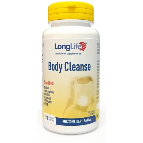 long life Longlife body cleanse 90 capsule – immagine 1