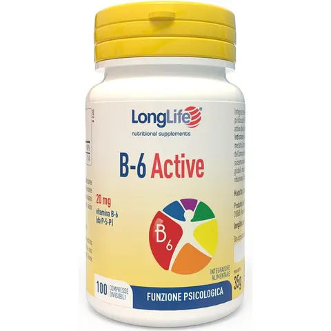 LONG LIFE B-6 Active 20 Mg 100 Compresse – immagine 1
