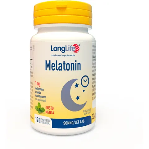 LONG LIFE Melatonin 1mg 120 Compresse – immagine 1