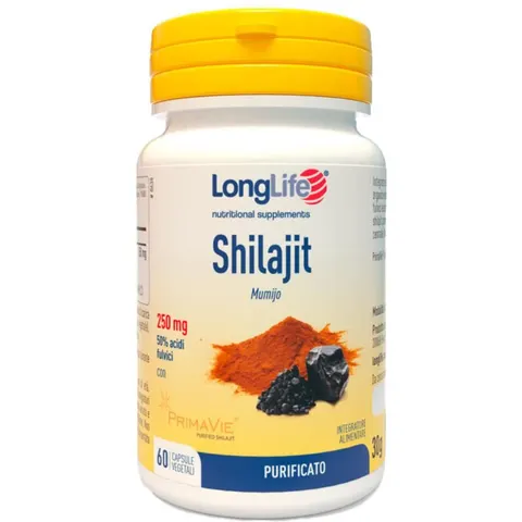 long life Longlife shilajit 60 capsule – immagine 1