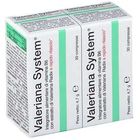 valeriana system 30compresse+30compresse – immagine 1