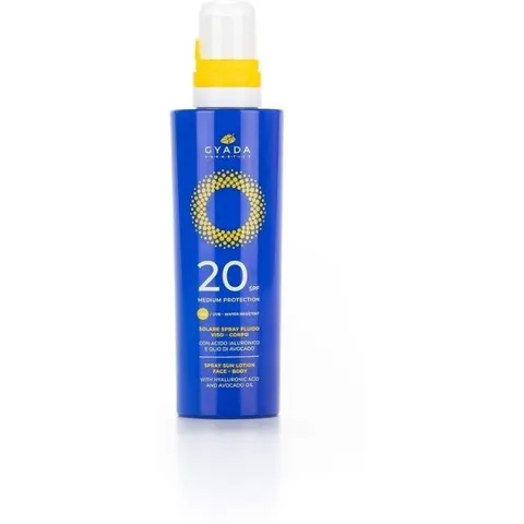 Gyada Cosmetics Solare Spray Viso e Corpo SPF 20 – immagine 1