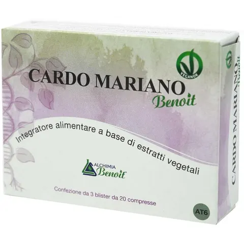 ALCHIMIA BENOIT Srl Benoit, Cardo Mariano, 60 Compresse – immagine 1
