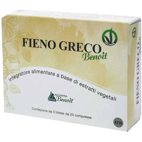 alchimia benoit srl Fieno greco benoit 60 compresse – immagine 1