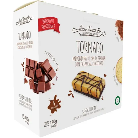 TOMASELLO LUCA L TOMASELLO Merendina Tornado 140g – immagine 1