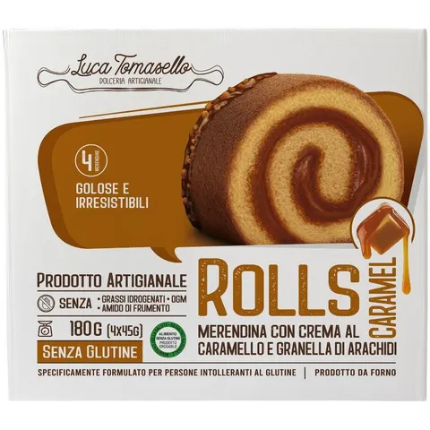 tomasello luca Rolls caramel 180 g – immagine 1