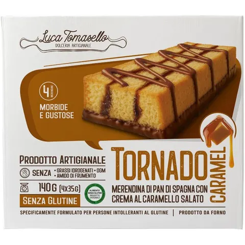 tomasello luca Tornado caramel 140 g – immagine 1