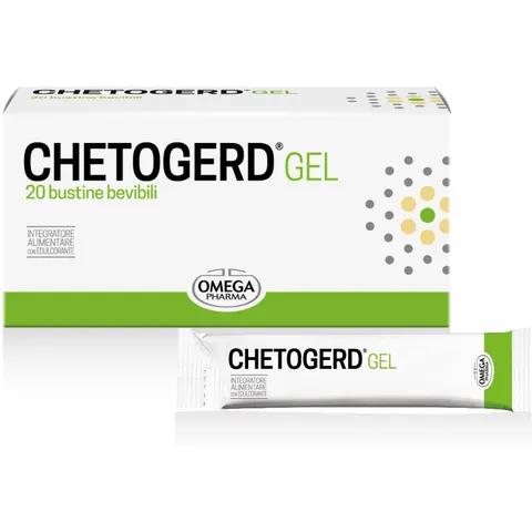 Omega Pharma Chetogerd Gel 20 Bustine Stick – immagine 1