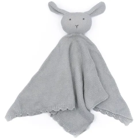 Bamboom Doudou in Maglia Blue Rabbit Blue Rabbit – immagine 1