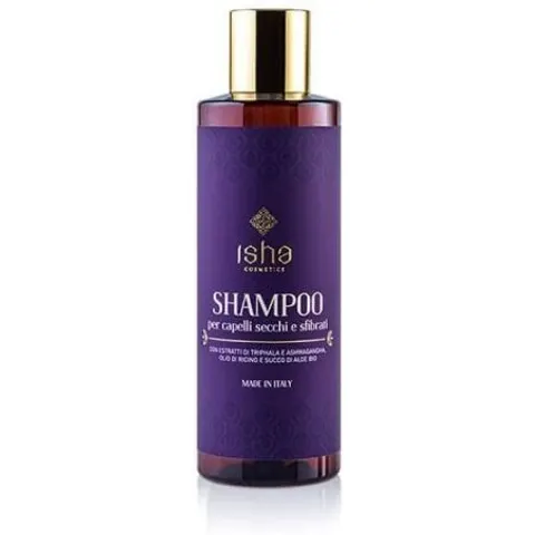 Isha Shampoo per Capelli Secchi e Sfibrati Triphala e Ashwagandha – immagine 1