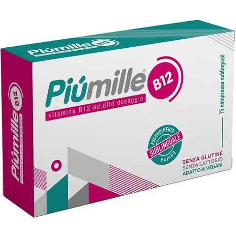spazio ecosalute Piumille b12 15 Compresse – immagine 1