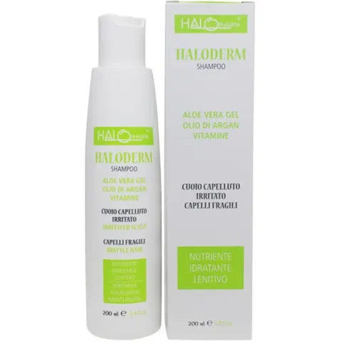 HALO PHARMA Srl HALODERM Shampoo 200ml – immagine 1