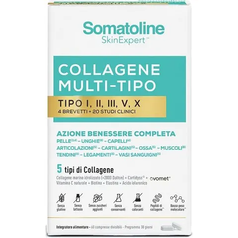 OLYOS ITALIA Srl Somatoline collagene multi 60 compresse – immagine 1