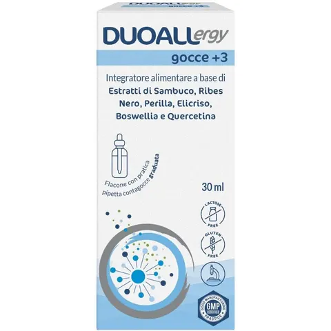 GLOBAL PHARMACIES PARTNER Srl DUOALLERGY GOCCE 3+ 30ML – immagine 1
