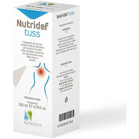 nutridef tuss soluzione orale 200 ml – immagine 1