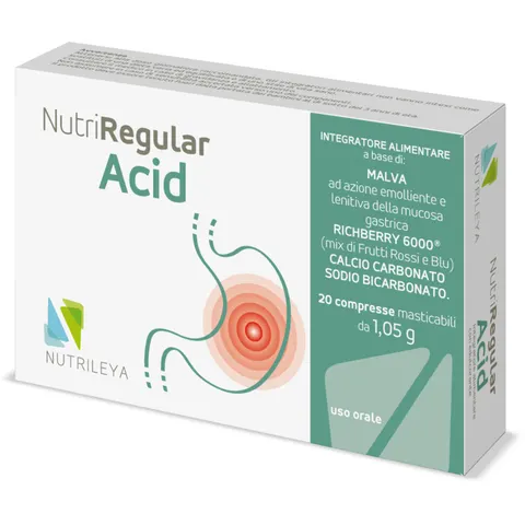 NUTRILEYA Srl NUTRIREGULAR ACID 20CPR MAST – immagine 1