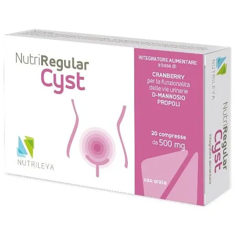 NUTRILEYA Srl NUTRIREGULAR CYST 20CPS – immagine 1